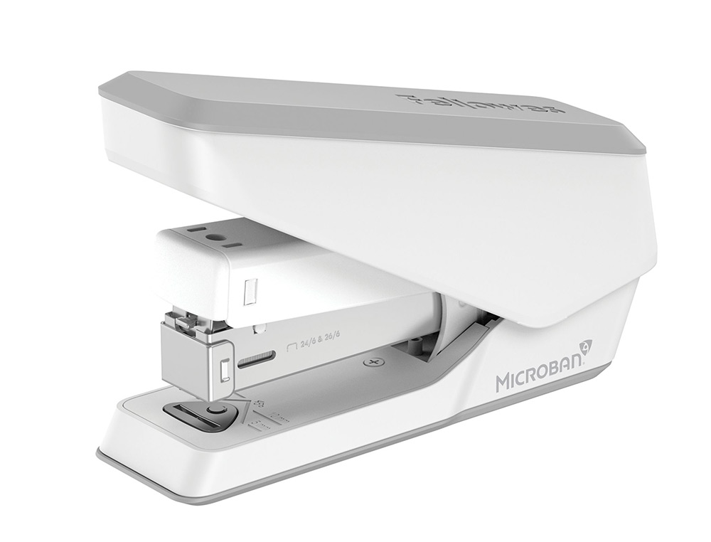 AGRAFEUSE FELLOWES EASY-PRESS LX840 DEMI BANDE 25 FEUILLES BLANCHE