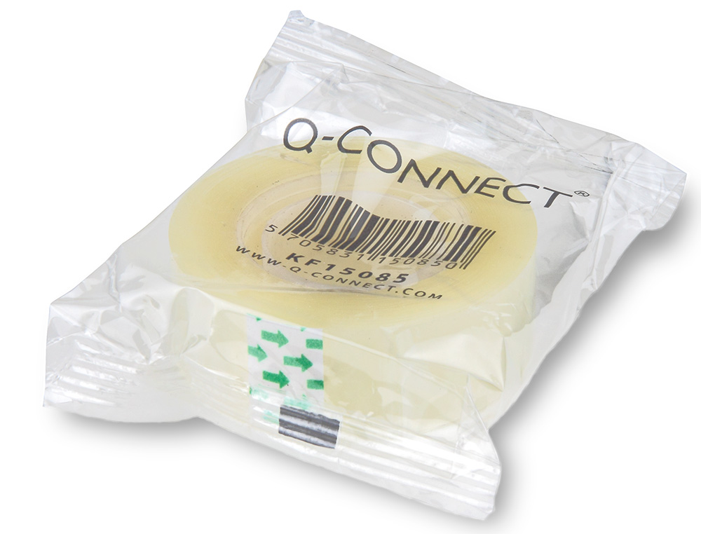 RUBAN ADHÉSIF Q-CONNECT 33MX19MM SACHET CELLOPHANE