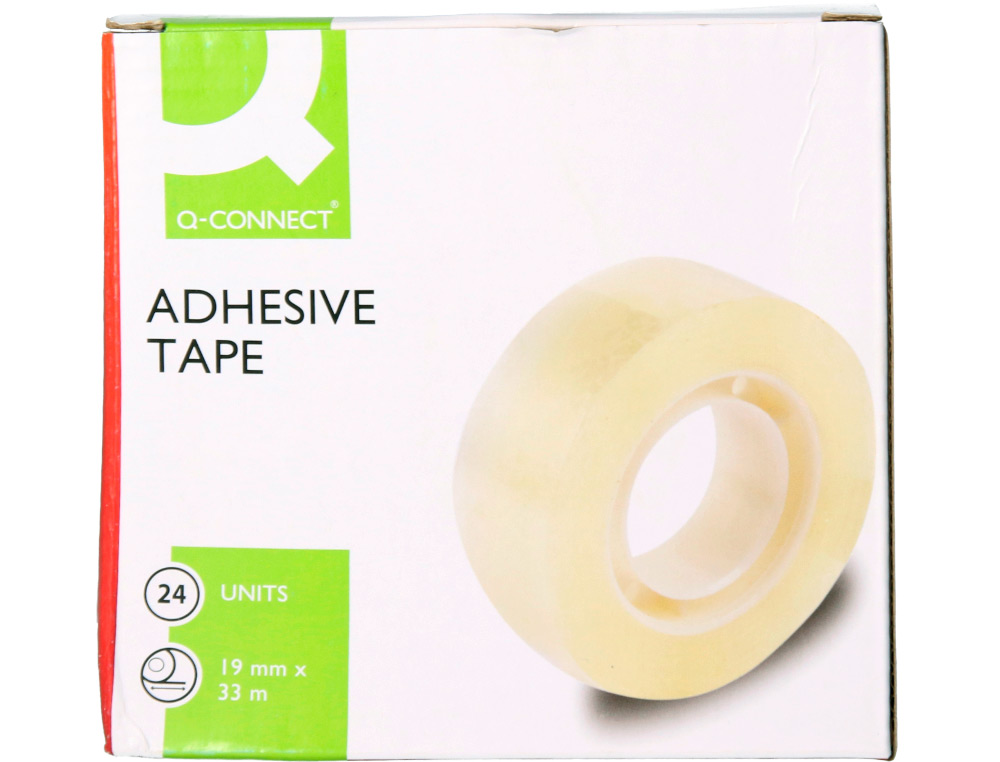 RUBAN ADHÉSIF Q-CONNECT 33MX19MM SACHET CELLOPHANE