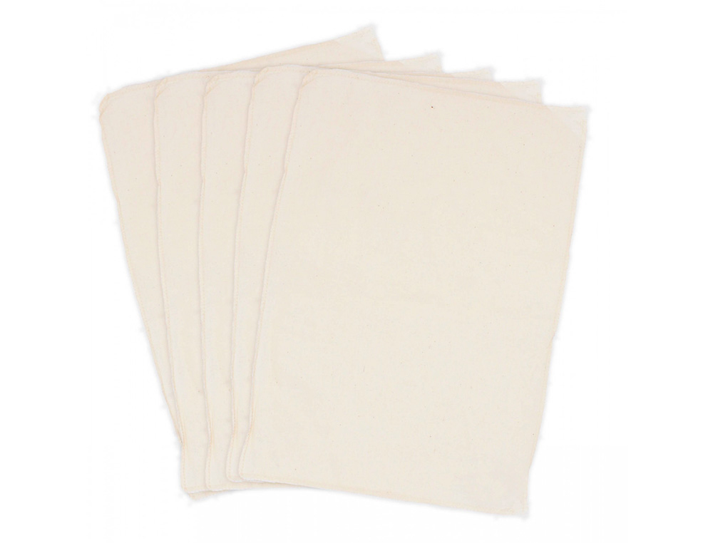 COUPON COTON SODERTEX 29,7 X 42 CM 100G/M  - 5 PCS - 1     COLORIS